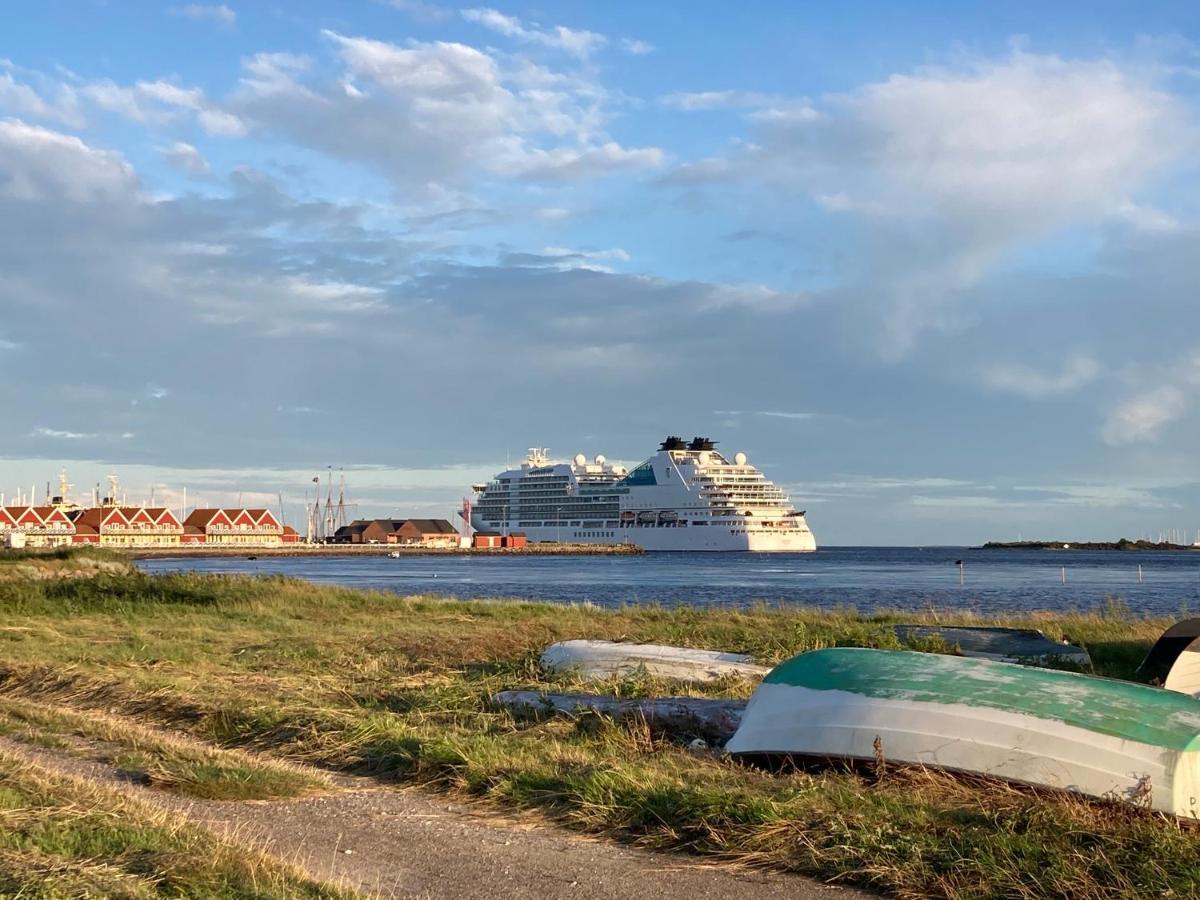 Appartamento Det Blagronne Hus Hals Esterno foto
